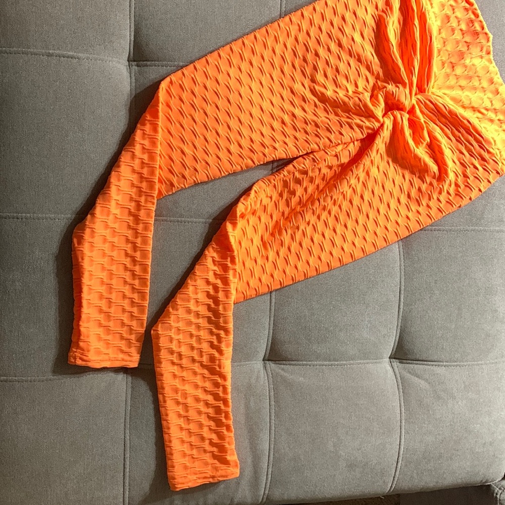 Honeycomb scrunch booty leggings